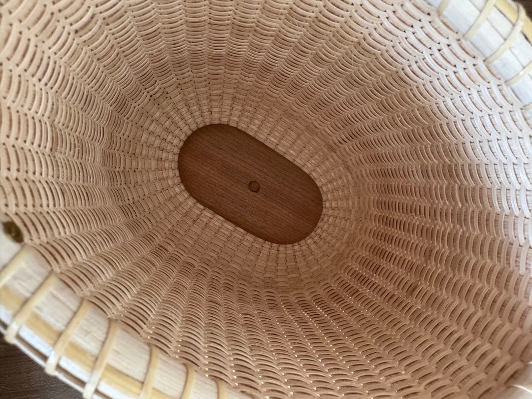 ナンタケットバスケット 6インチオペラ レザーハンドル