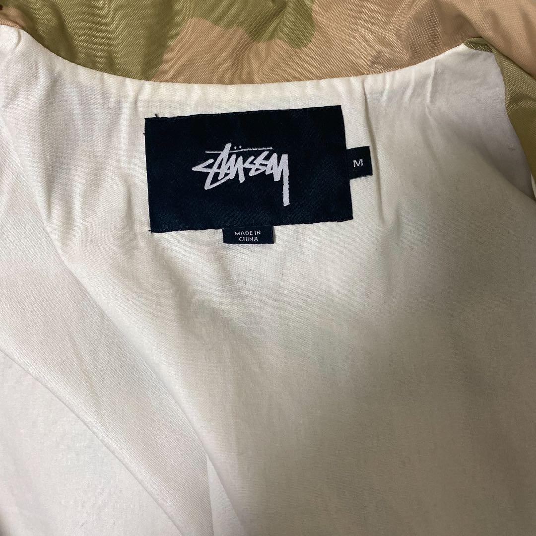 STUSSY コーチジャケット カモフラ 迷彩 M ナイロンジャケット
