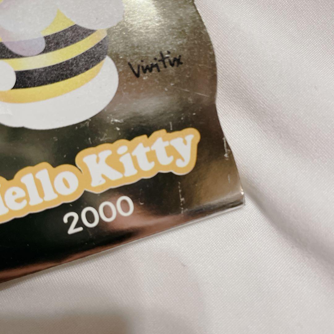 ハローキティ vivitix ハチ ダイカット メモ帳 希少 レア 1999