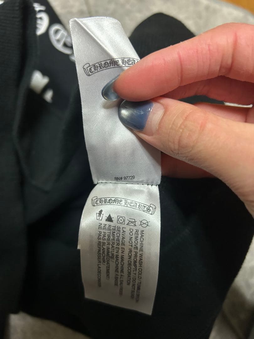 CHROME HEARTS ブラック トレーナー