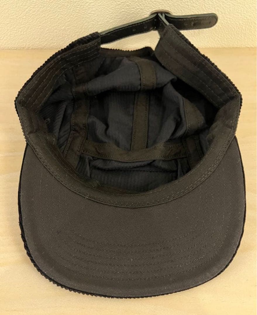 名作 Supreme Corduroy Camp Cap Black