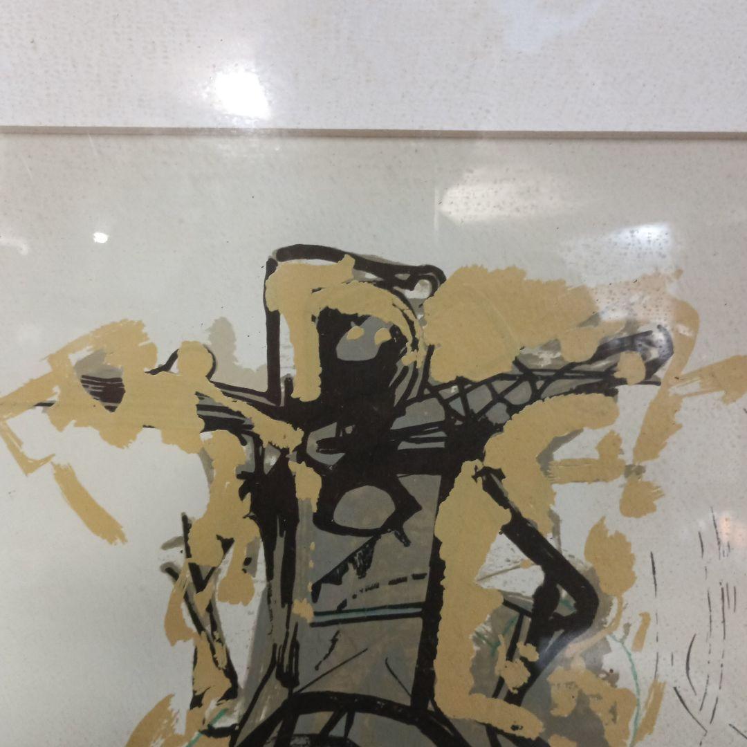 4936）Marino Mariniマリノマリーニ　リトグラフ　LaCaduta