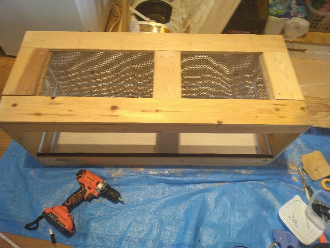 特大サイズ木製ケージ【未使用】