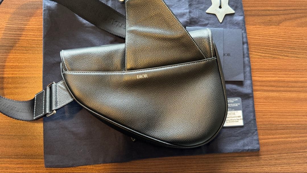 DIOR Saddle バッグ グレインドカーフスキン