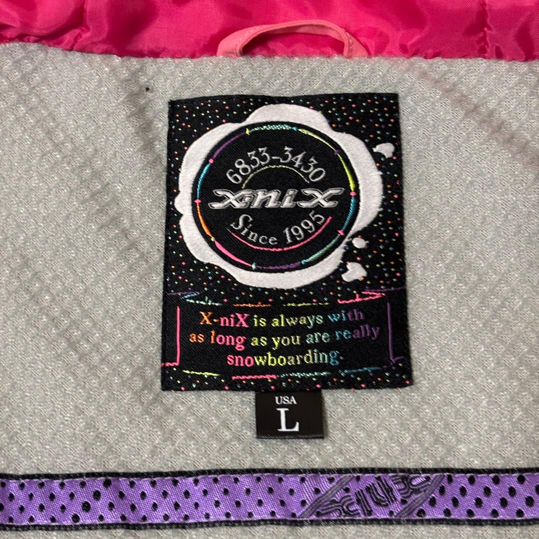 【極美品】x-nix エクスニクス　スキーウェア　上下セット　セットアップ　L