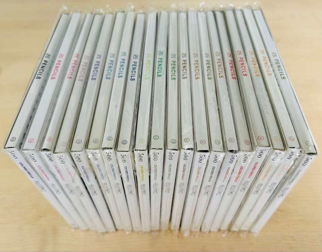 【新品 未使用】 フェリシモ 500色 色鉛筆 初版分 完全セット