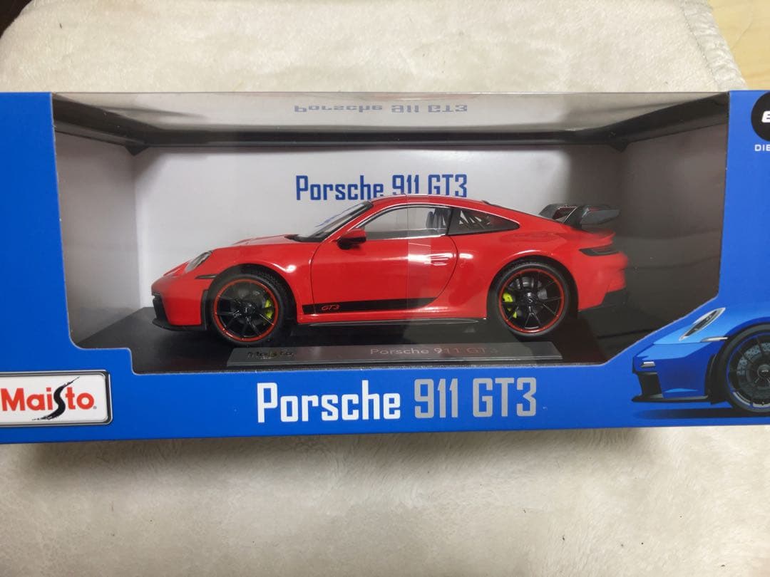 1/18 PORSCHE 911 992 GT3 レッド　ポルシェ　マイスト