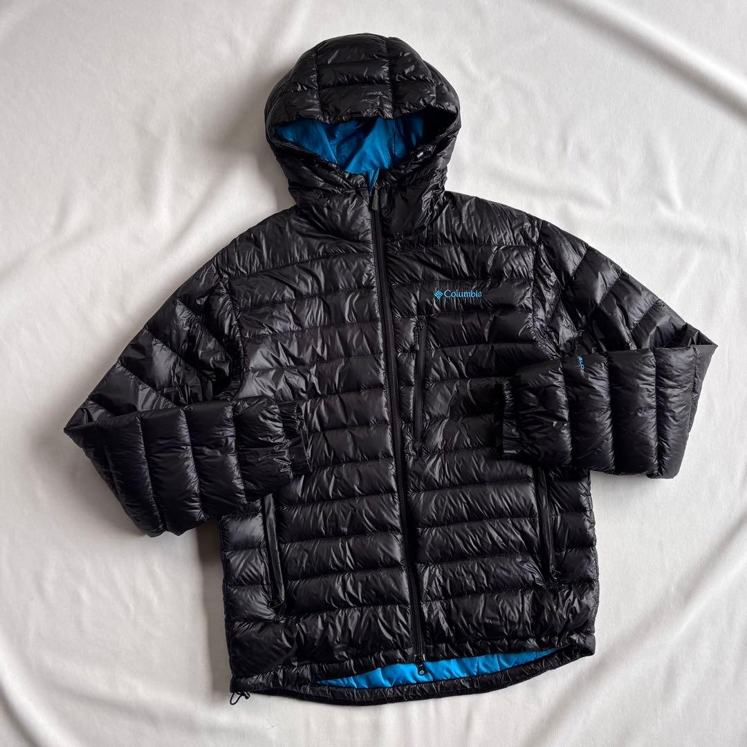 ジャケット・アウター Columbia CRATER LAKE II down parker BLK