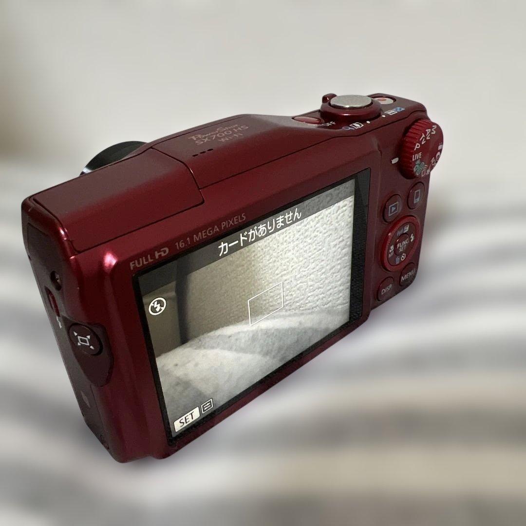 Canon SX700 HS レッド 30倍ズーム