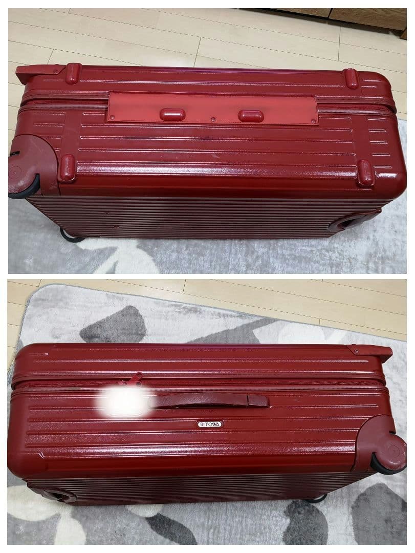 リモワ　サルサ　SALSA　キャリーケース　レッド　赤　2輪　スーツケース
