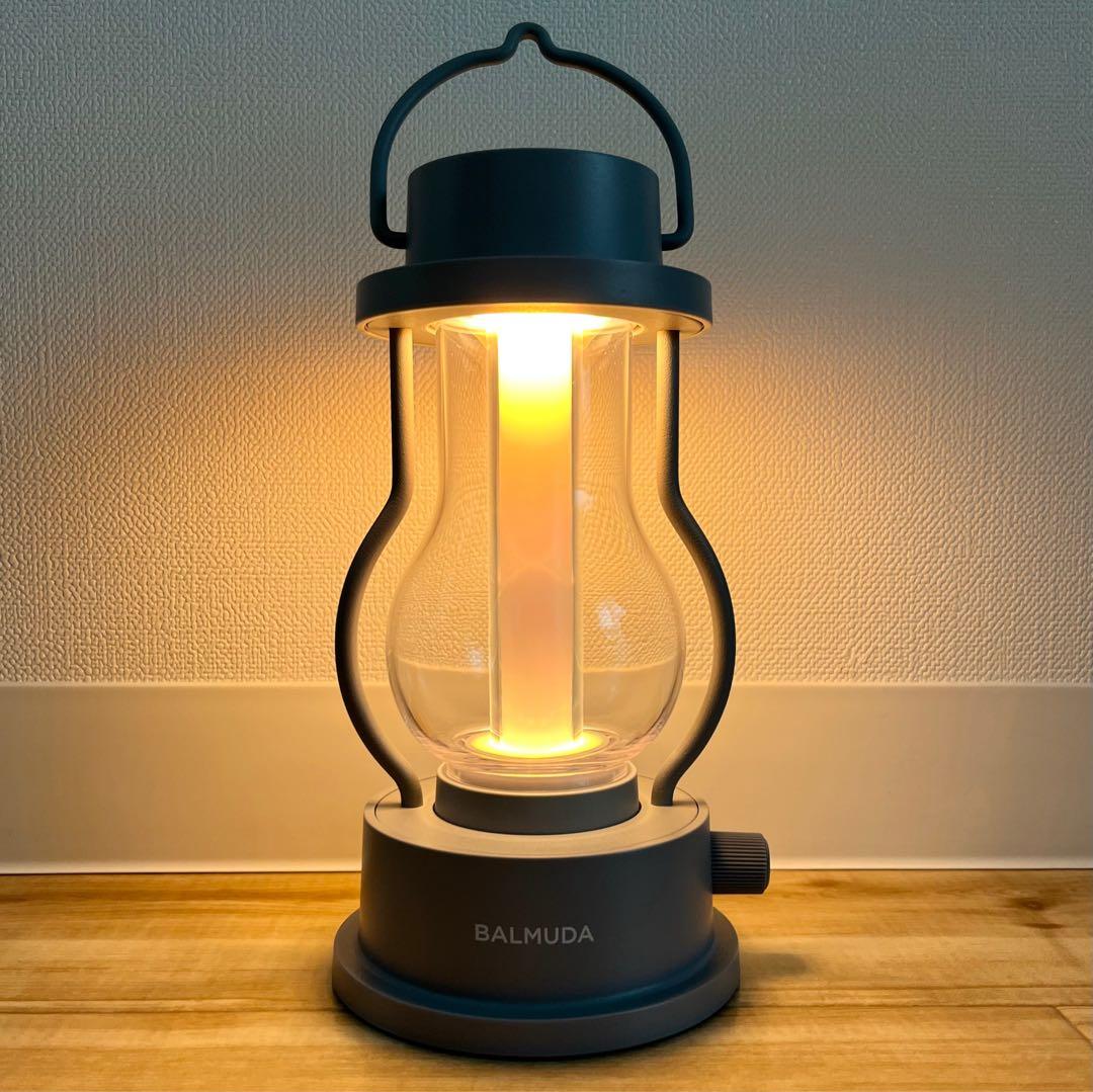 【美品】BALMUDA The Lantern バルミューダ ランタン グレー