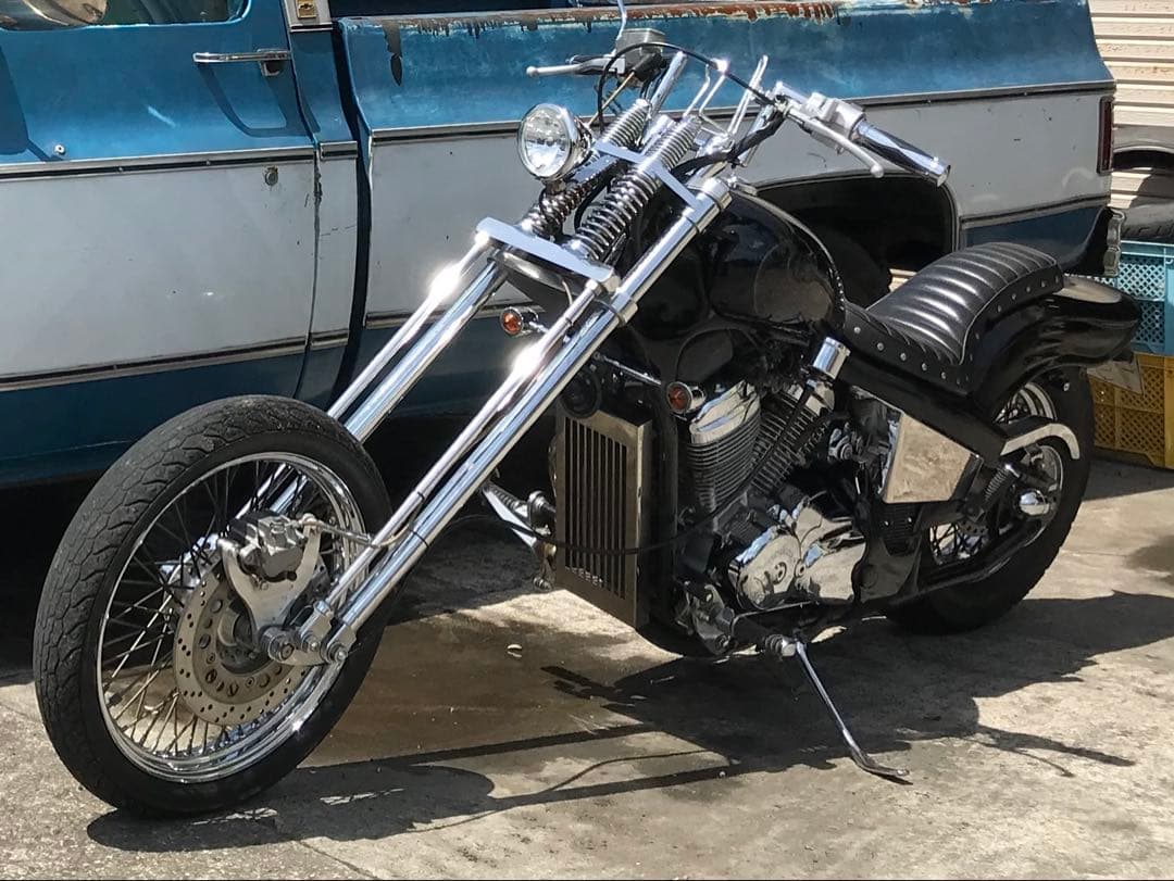 スティード400 ファットボブフェンダー