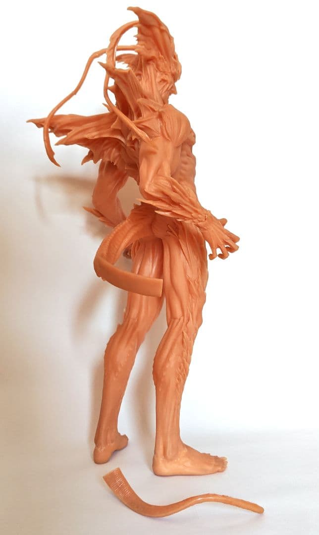 デビルマン マックスファクトリー 竹谷隆之ソフビフィギュア 未塗装品