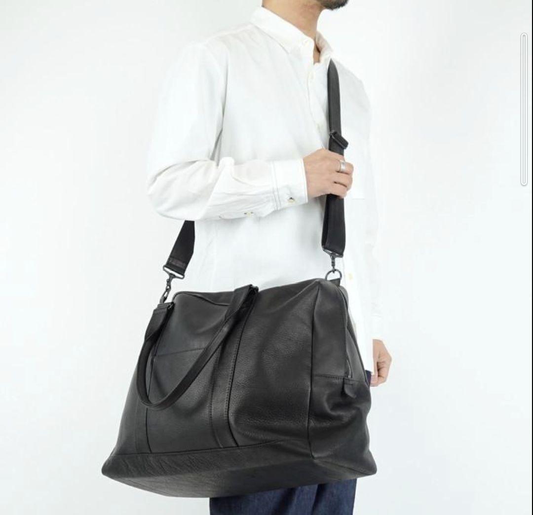 美品 日本製 MROLIVE レザー ボストンバッグ 牛革 ショルダー バッグ