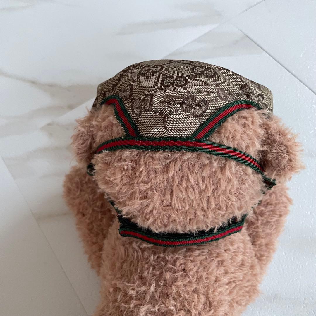✨正規品✨グッチ表記タグ付　GUCCI ペット用　キャップ　サンバイザー　犬　猫