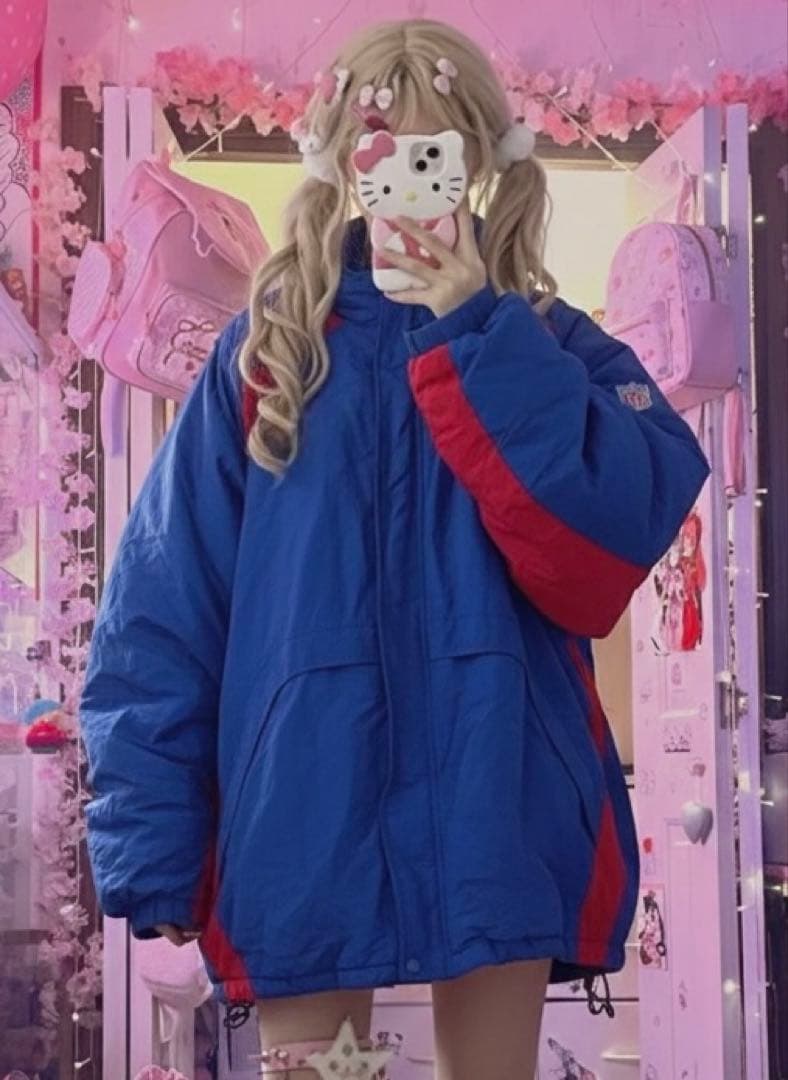 NFL Reebok New York Giants チームロゴ アウター 中綿