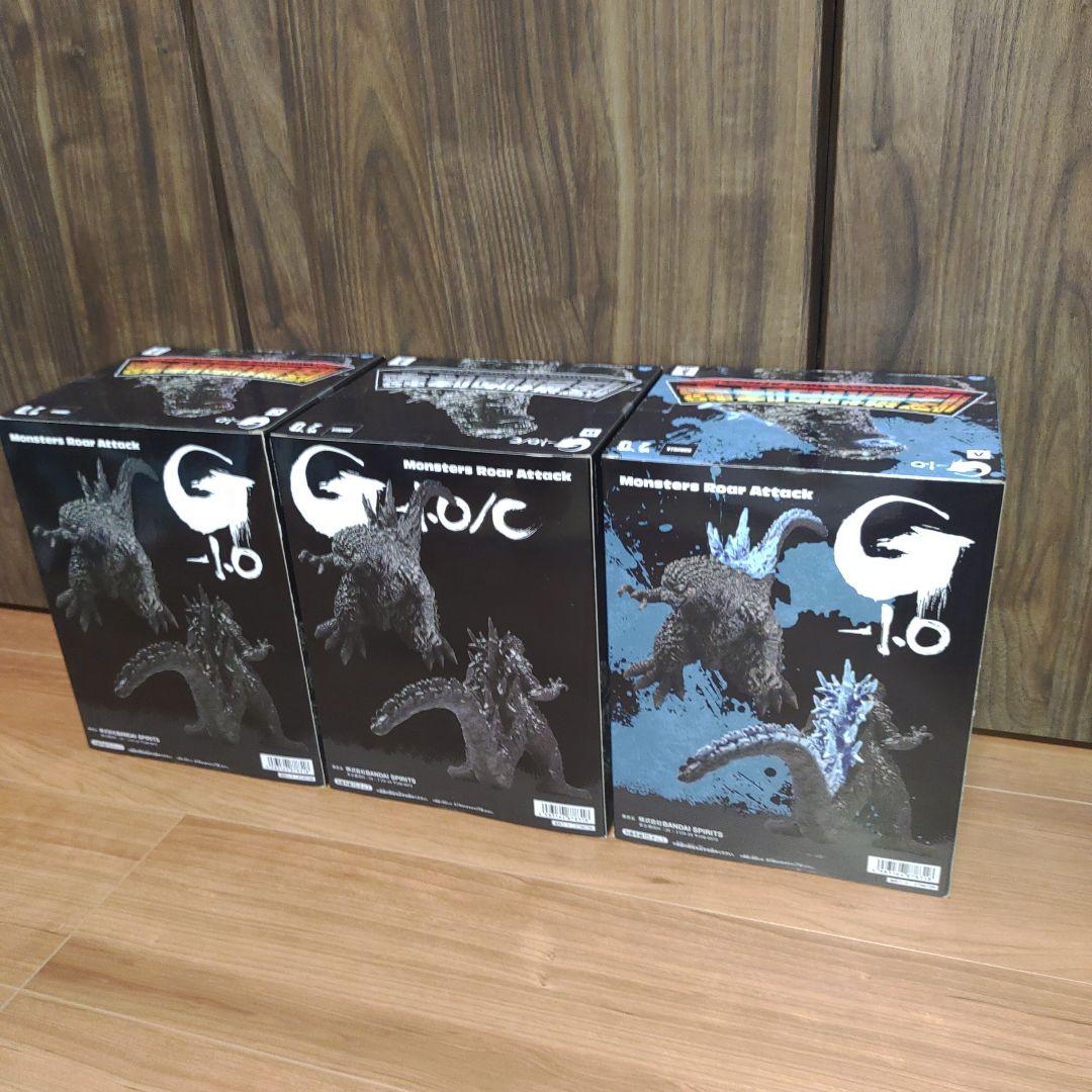ゴジラ-1.0　フィギュア　10体　怪獣咆哮撃　ゴジラ 東宝怪獣シリーズ 鎮座獣