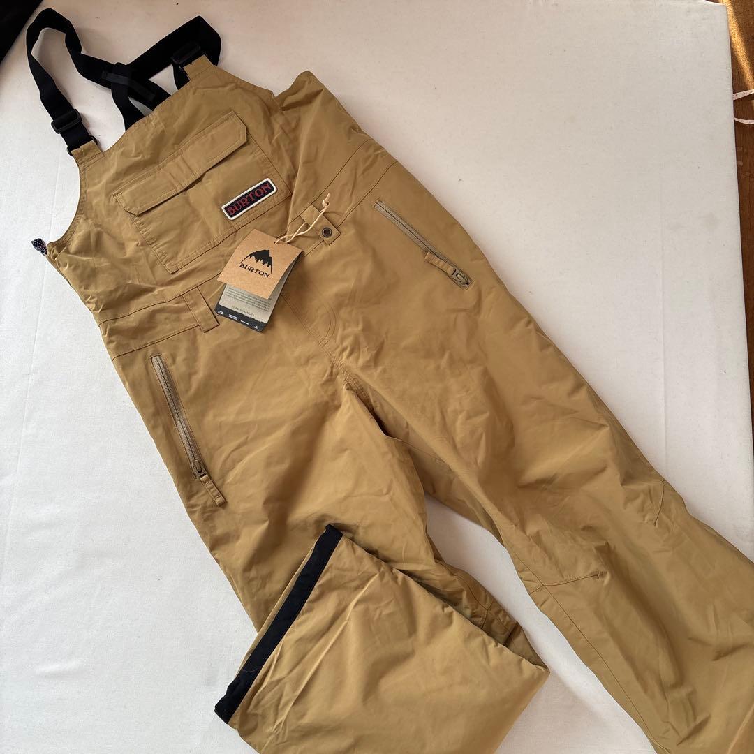 A631 新品バートンBURTON スカイラー ビブパンツ キッズ M 防水