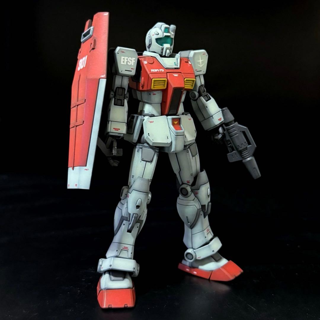 HG 1/144 RGM-79 ジム 完成品