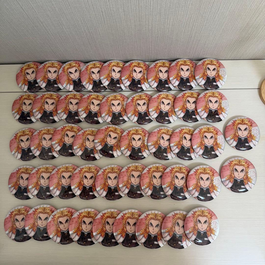 煉獄杏寿郎　鬼滅の刃　柱展　キービジュアル　缶バッジ　47点まとめ