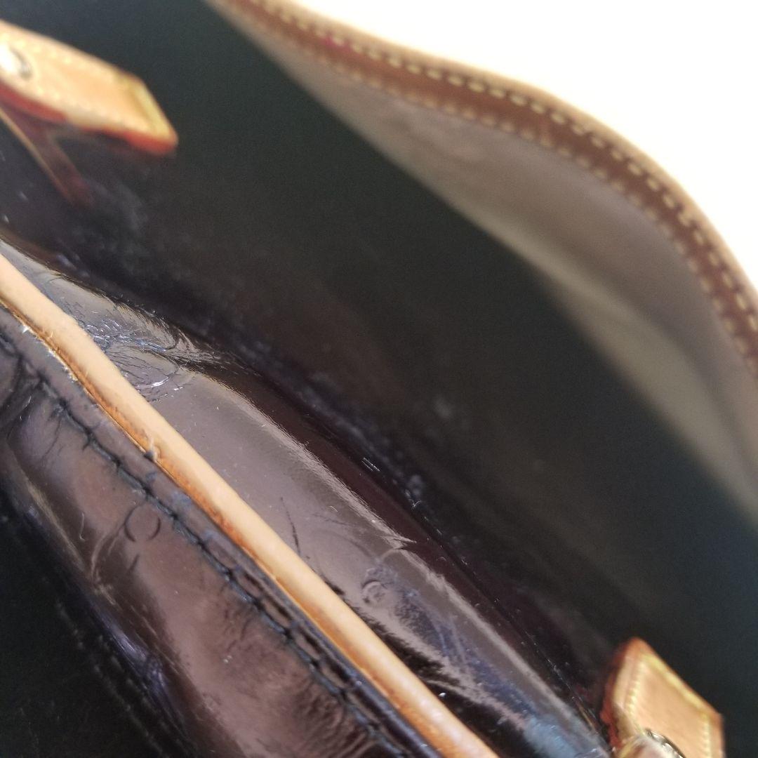 ルイヴィトン モノグラム ヴェルニ トンプキンスクエア トートバッグ ボストン