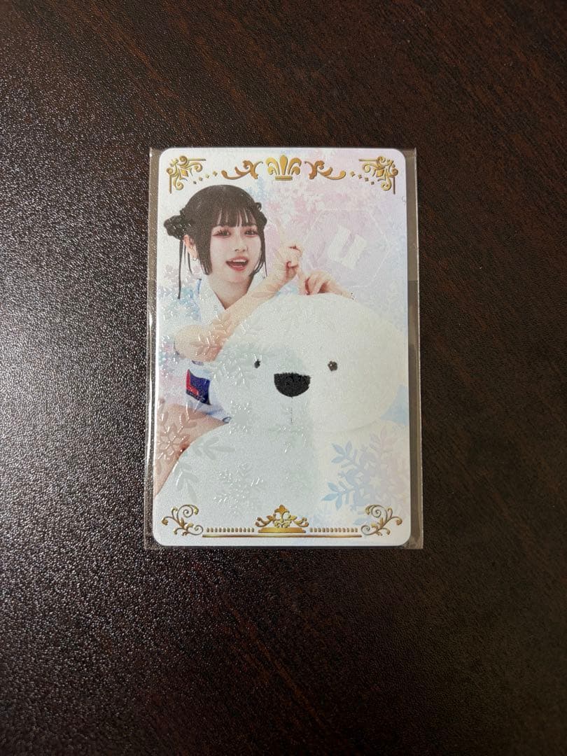 unicorn福袋限定　文山雪華ライブカード