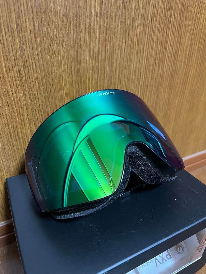 DRAGON PXV ゴーグル LUMA LENS グリーン/ブルー
