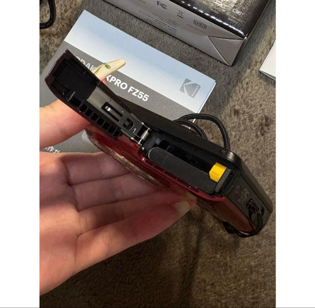 【未使用に近い】Kodak pixpro fz55 red