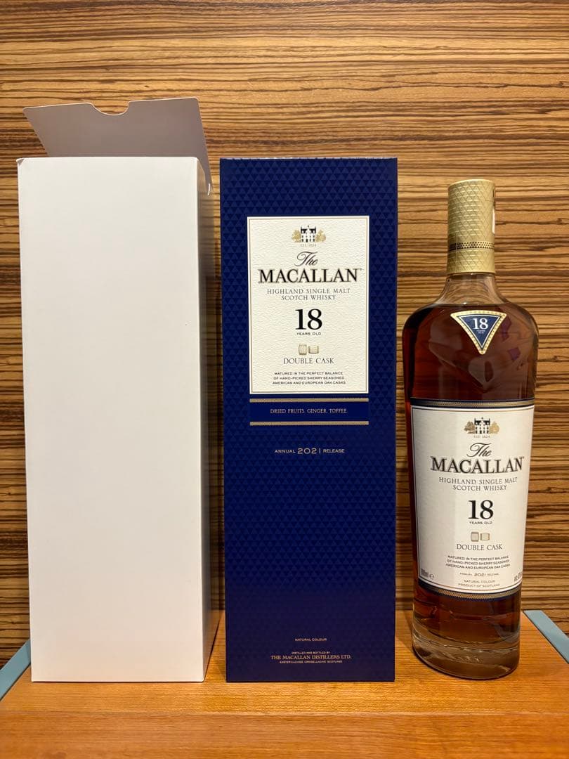 マッカラン ダブルカスク 18年