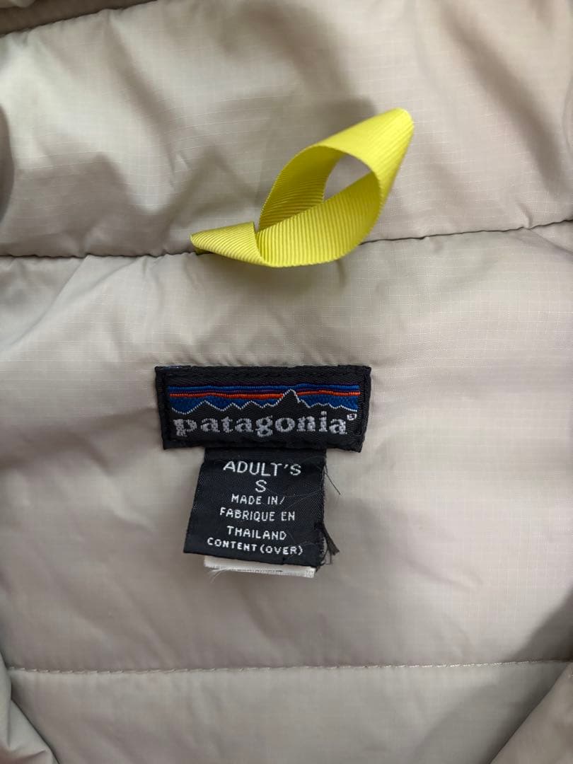 パタゴニア　パフボール　黄色