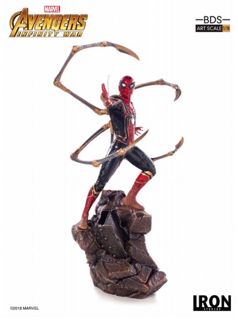 アイアンスタジオ　スパイダーマン アベンジャーズ インフィニティウォー 1/10