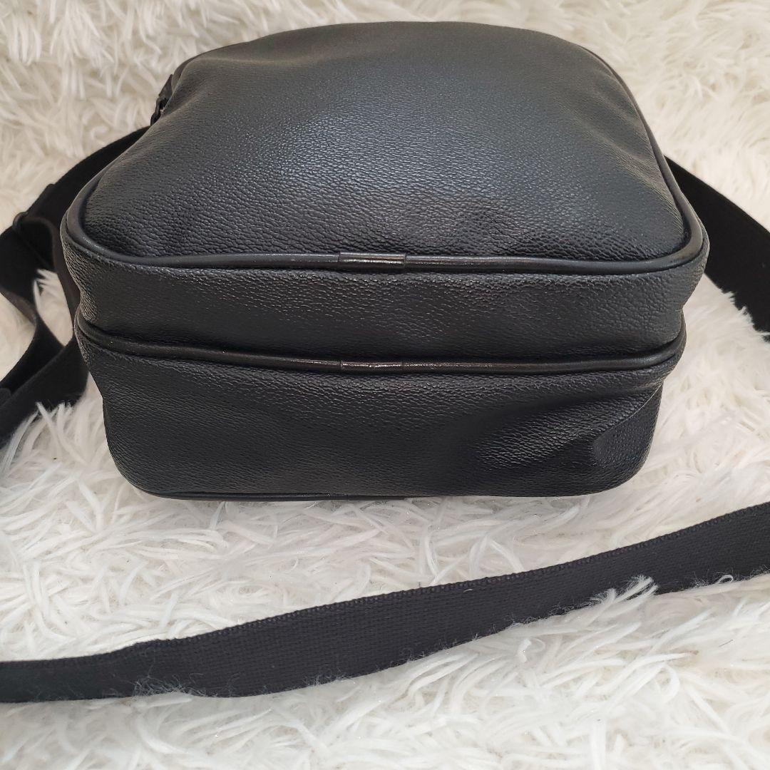 ⭐極美品⭐PORTER ブラック ショルダーバッグ pvc×レザー