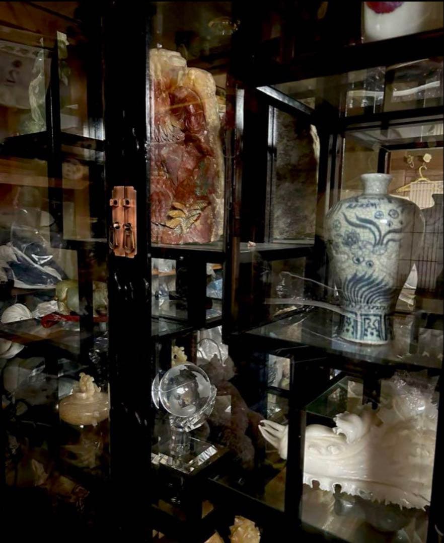 中国　翡翠美しい陶磁器　古美術　骨董品　美術 中国美術 中国古玩 時代物 地球儀