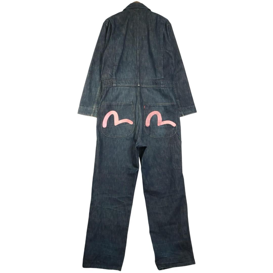EVISU/エヴィス エビス デニム つなぎ ツナギ カモメプリント