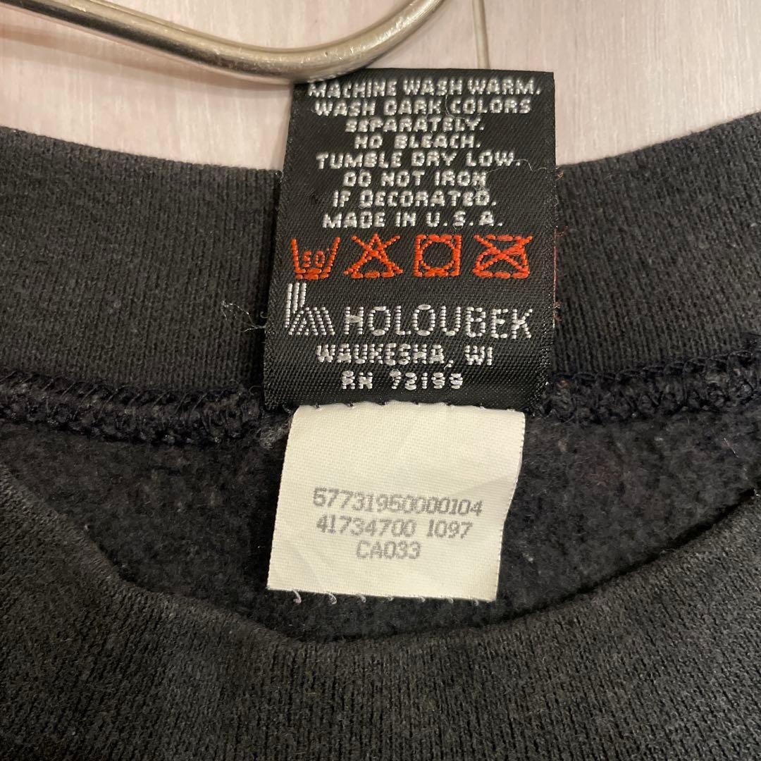 ハーレーダビッドソン　スウェット　90s フレイム 炎　ビンテージ