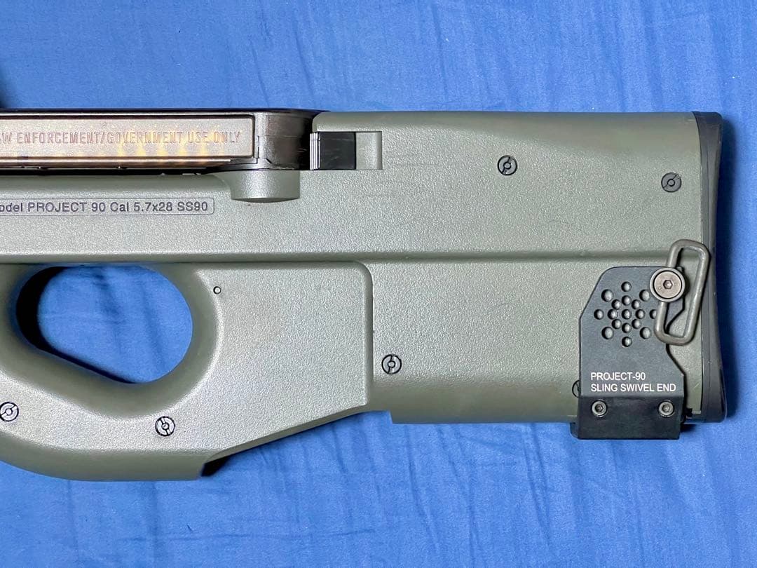 バレルなどカスタム済 東京マルイPS90 HC ハイサイクル 電動ガン（P90）