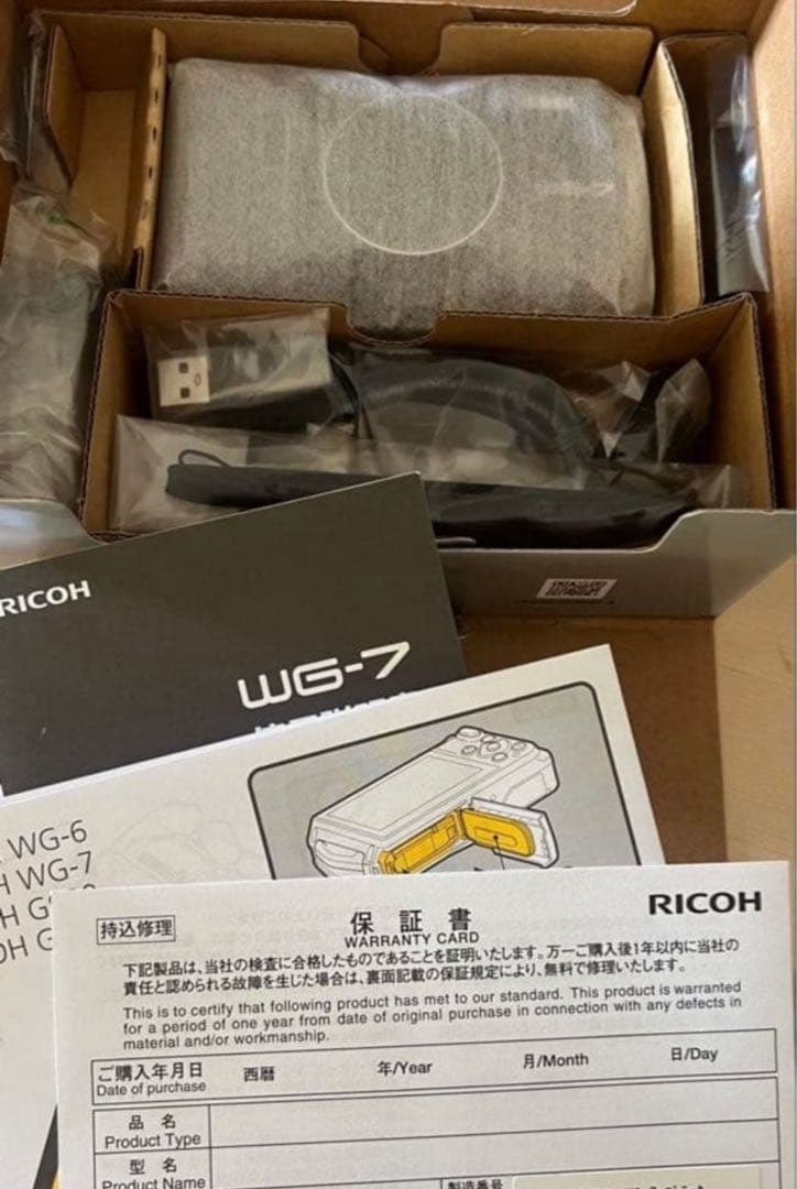 RICOH WG-7 ブラック