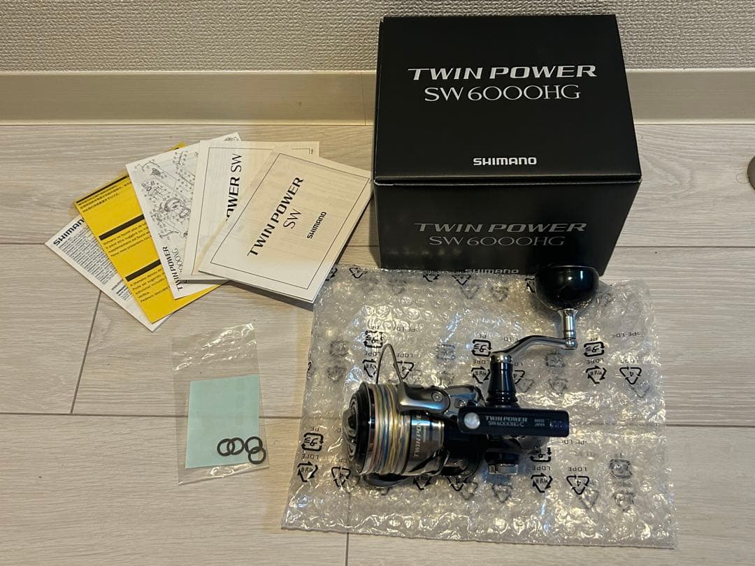 SHIMANO TWIN POWER SW 6000HG リール