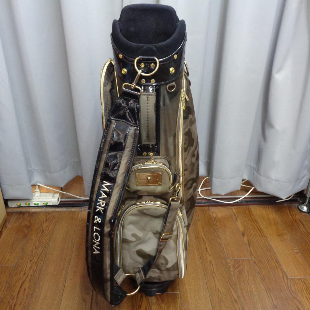 MARK & LONA キャディバッグ カモフラ