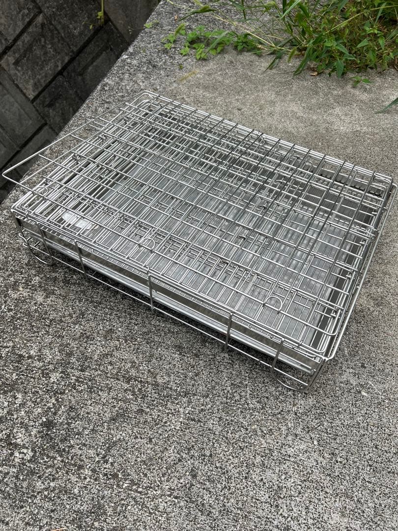 ハチコウ ステンレスケージＭ−ＦＯＰ 短面扉