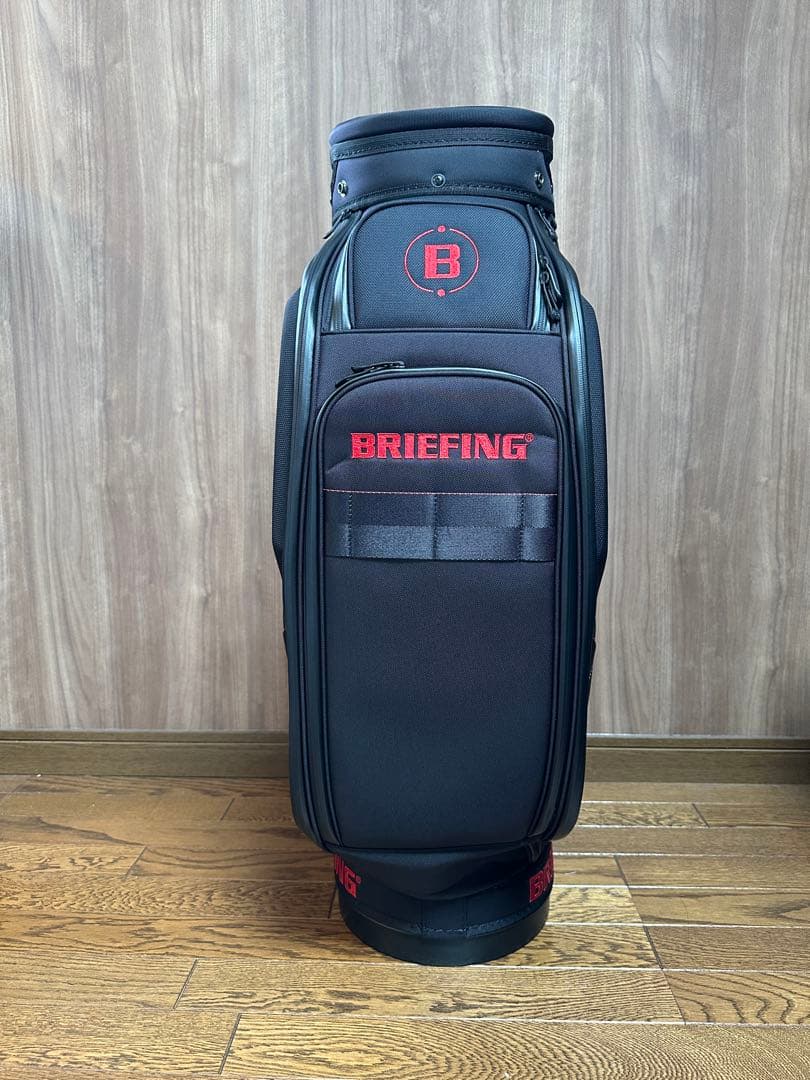 ブリーフィング BRIEFING キャディバッグ CR-3 02　ブラック