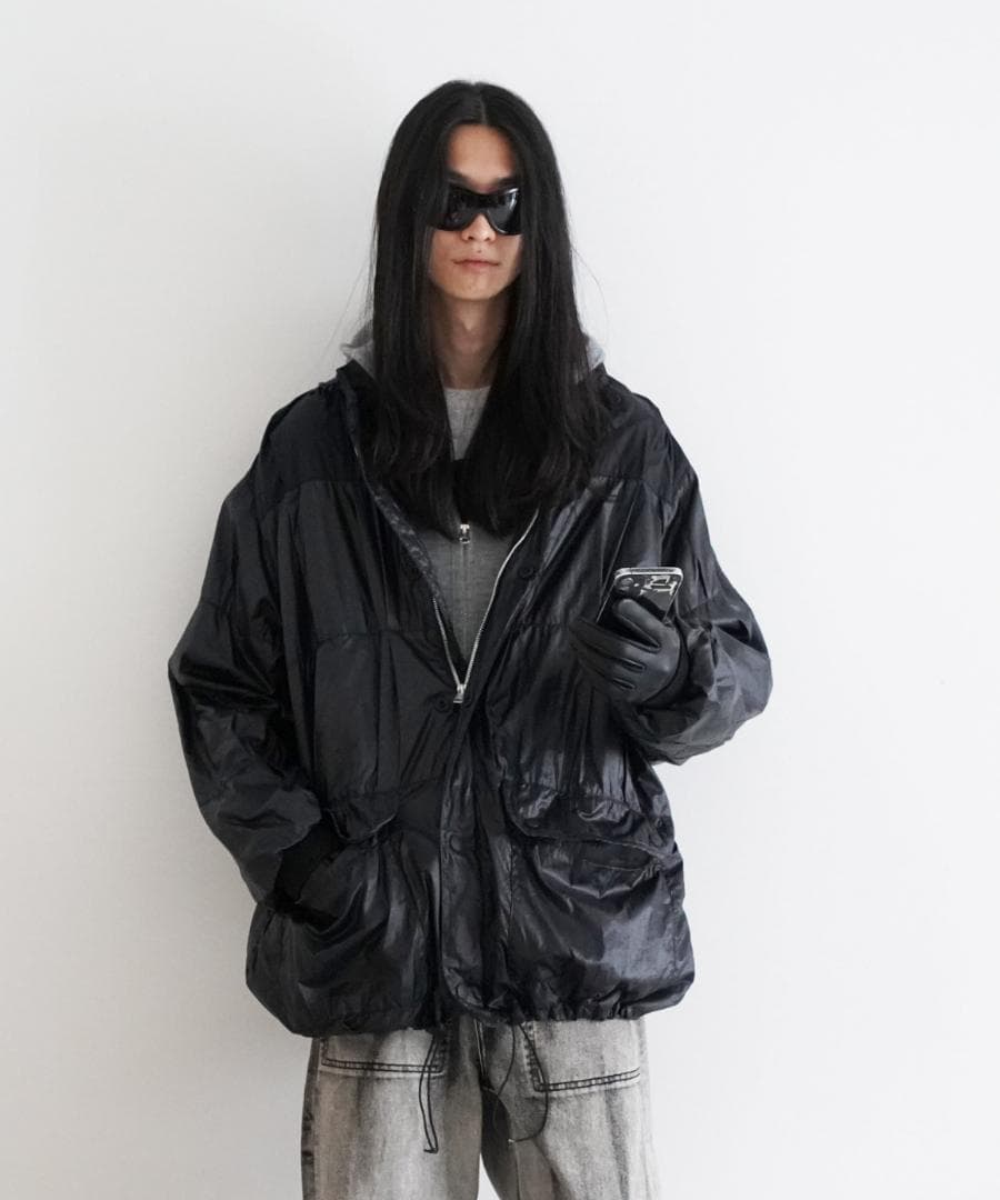 【美品】OUR LEGACY EXHALE PUFFA Black 46