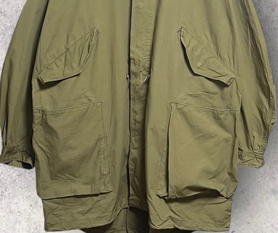 SASSAFRAS DIGS CREW COAT M-65 ミリタリー オリーブ