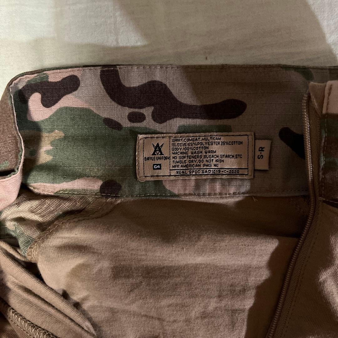 マルチカム コンバットシャツ・パンツ ゴアテックスジャケット セット 米軍放出品