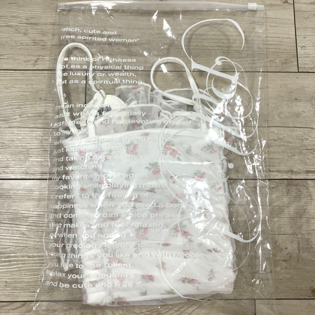 ペリキュール　pellicule mellow gather camisole