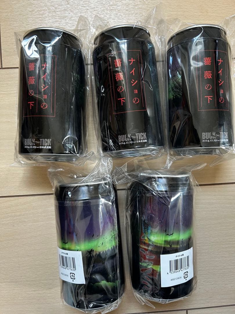 ナイショ缶 5缶 BUCK∞TICK 2024.12.29 ナイショの薔薇の下
