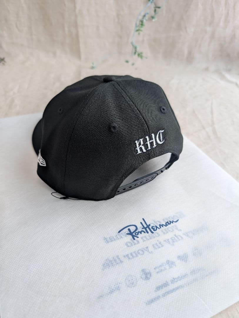 新品 9FIFTY スナップバックキャップ　ロンハーマン　ニューエラ ブラック