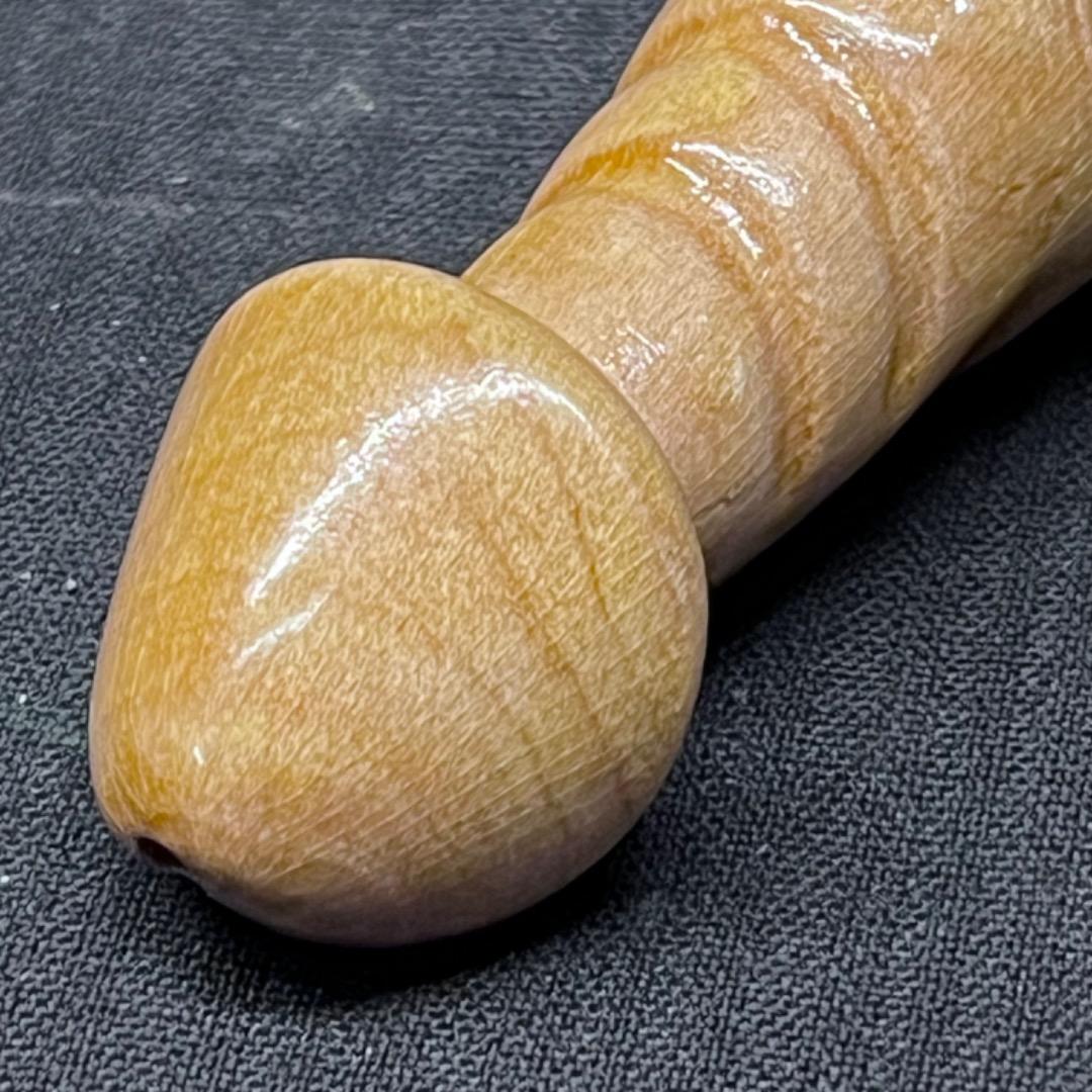 ▽Ba左1037 春画 木製 パイプ 喫煙グッズ 保管品