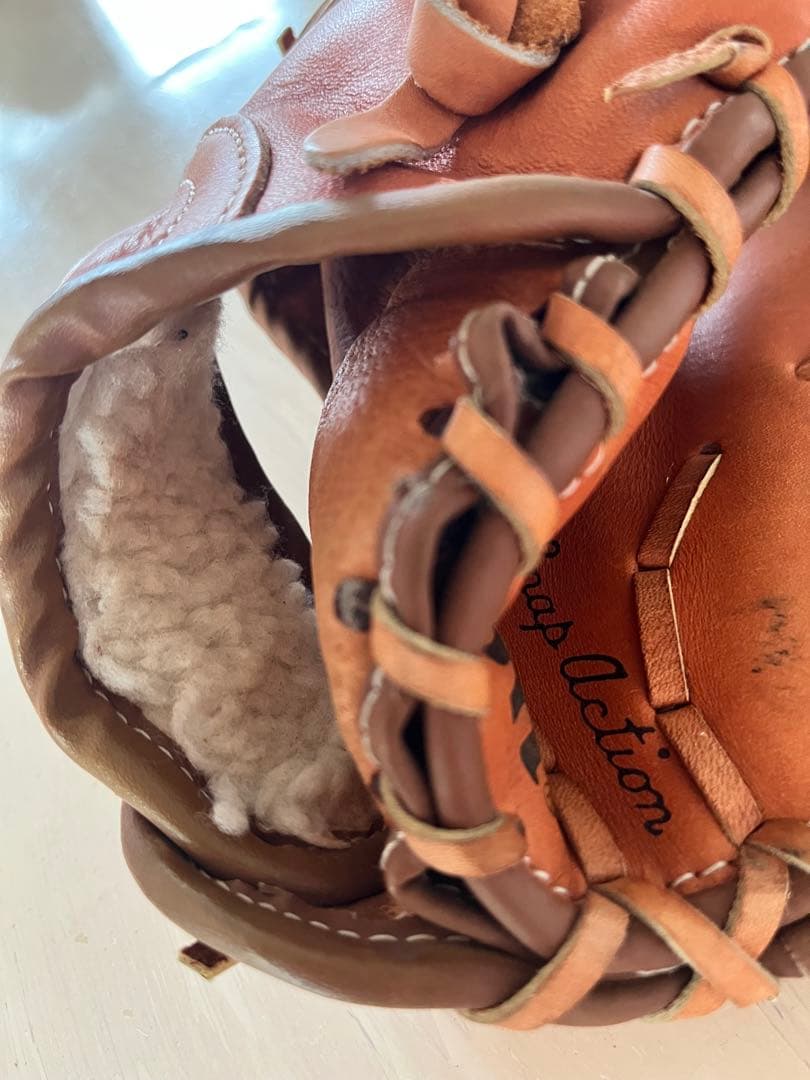 【希少】米軍沖縄Camp品WilsonA2885ヴィンテージグローブバトラー刻印