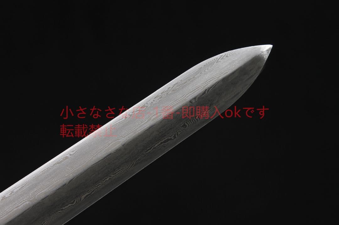 さんかくけんか梨木模様鋼  古兵器 武具 刀装具 日本刀 模造刀 居合刀